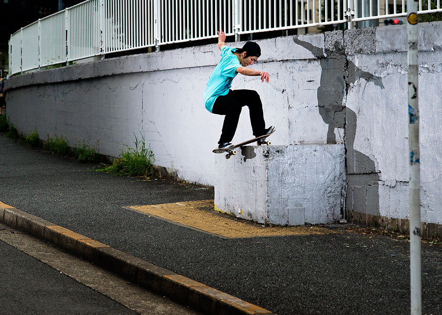 Hiroyuki Matsuo B/s kickflip